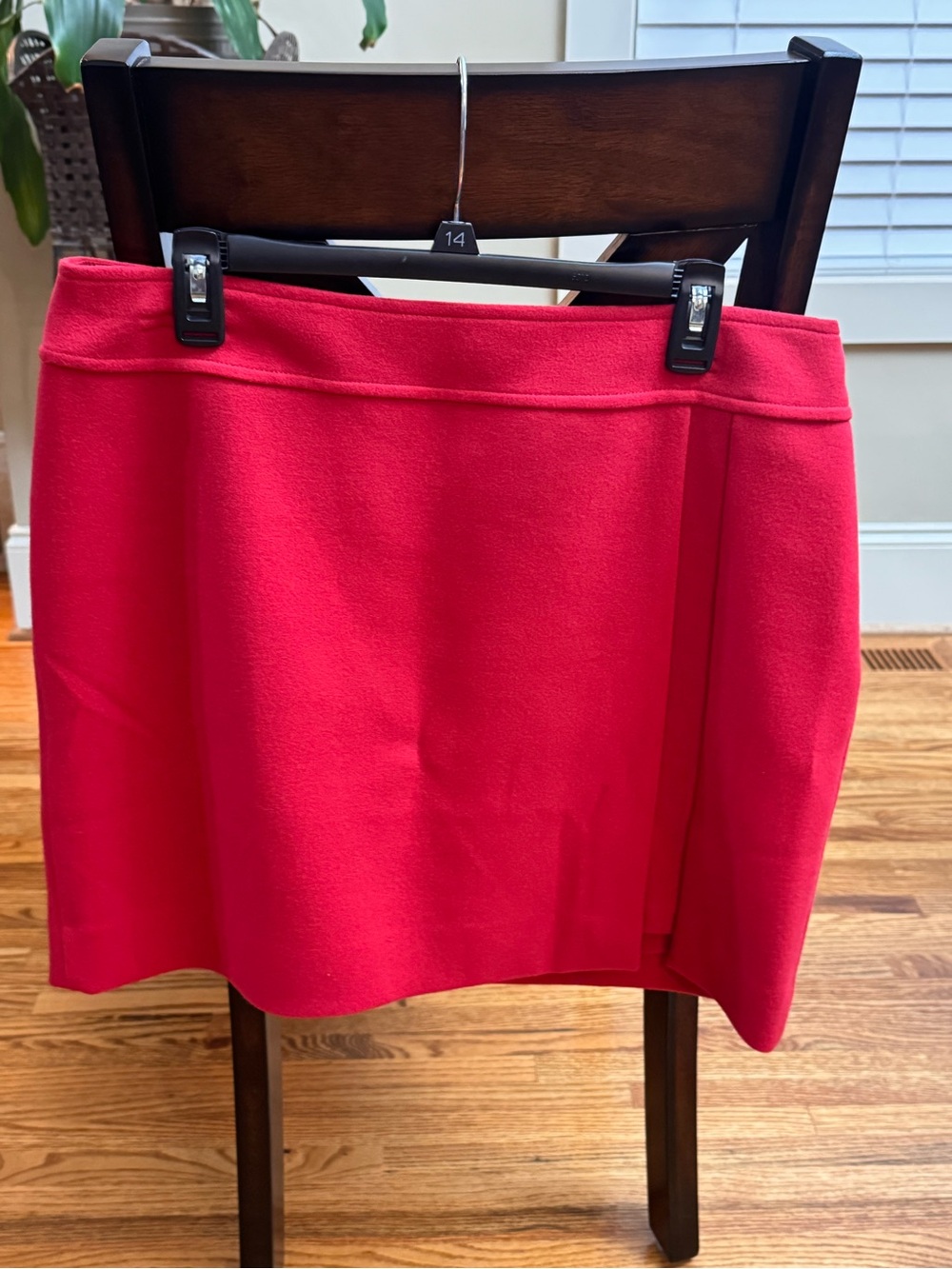 NWT White House Black Market Red Rose Boot Skirt Size 14 $89